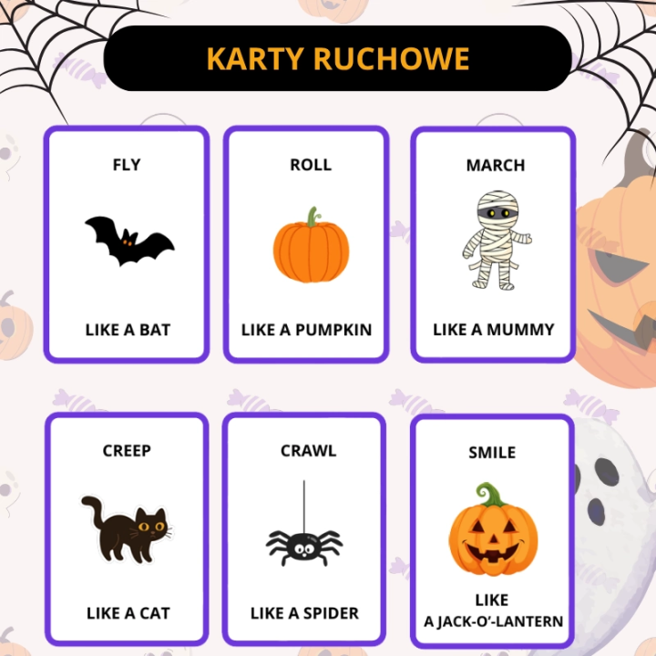 Zestaw Halloween - język angielski - EduBazarek