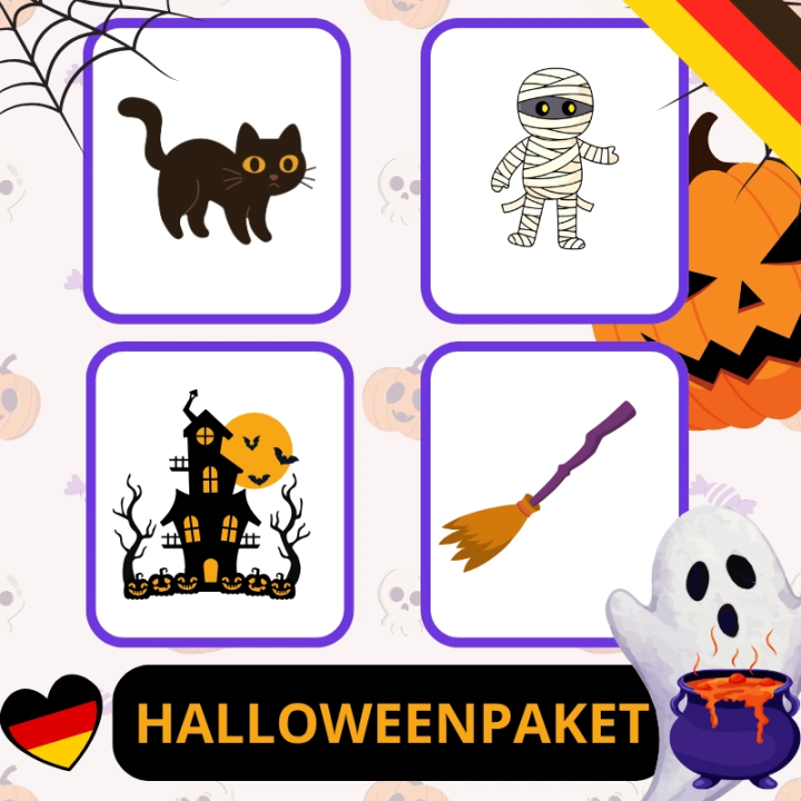 Halloweenpaket - język niemiecki - EduBazarek