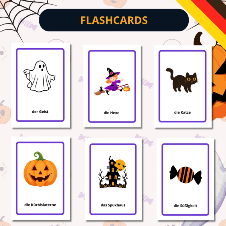 Halloweenpaket - język niemiecki - EduBazarek