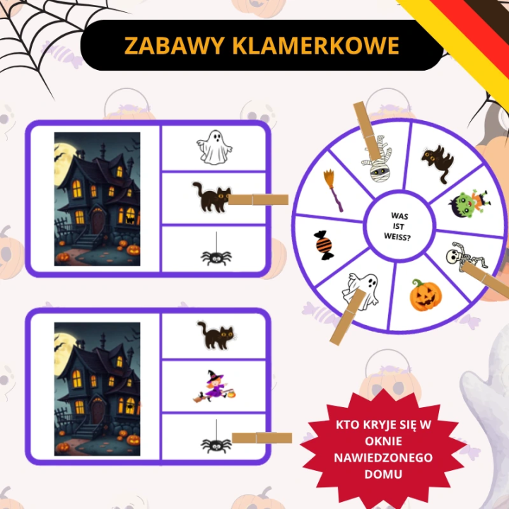 Halloweenpaket - język niemiecki - EduBazarek