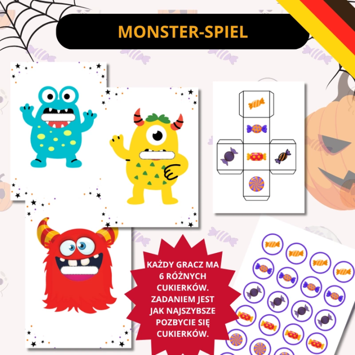 Halloweenpaket - język niemiecki - EduBazarek