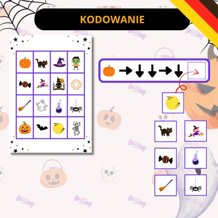 Halloweenpaket - język niemiecki - EduBazarek