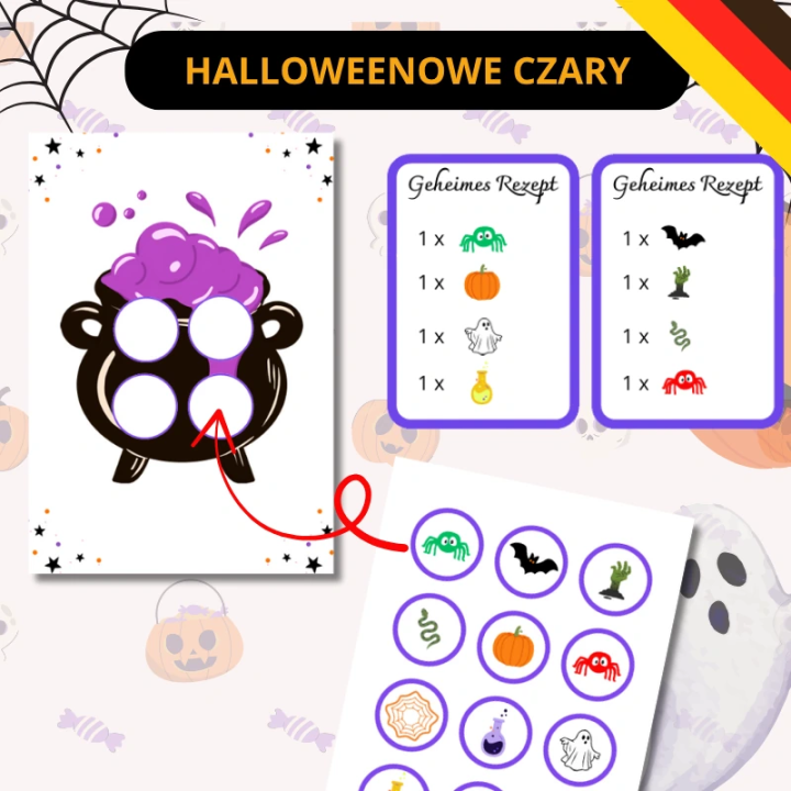 Halloweenpaket - język niemiecki - EduBazarek