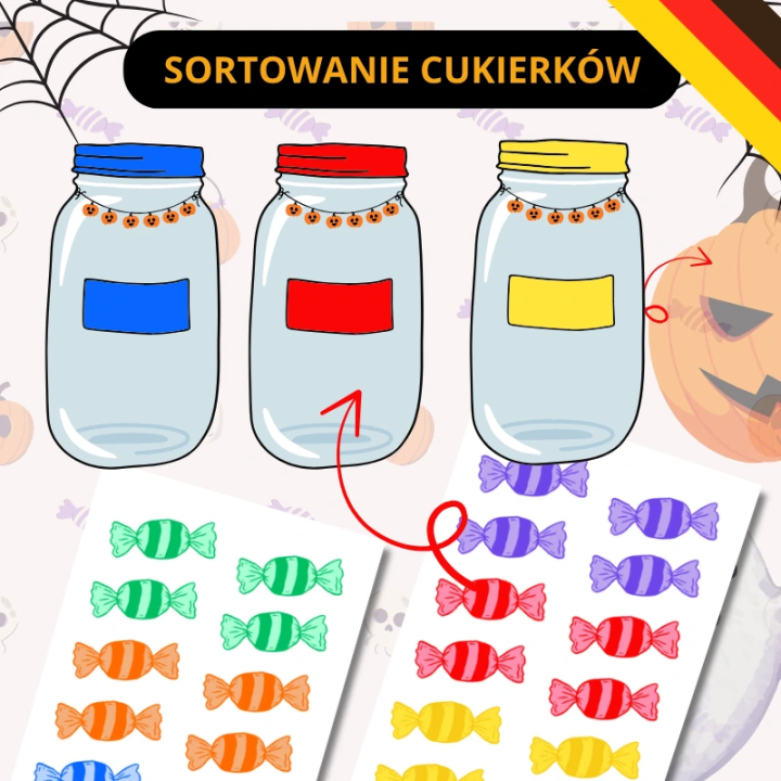 Halloweenpaket - język niemiecki - EduBazarek