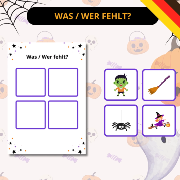 Halloweenpaket - język niemiecki - EduBazarek
