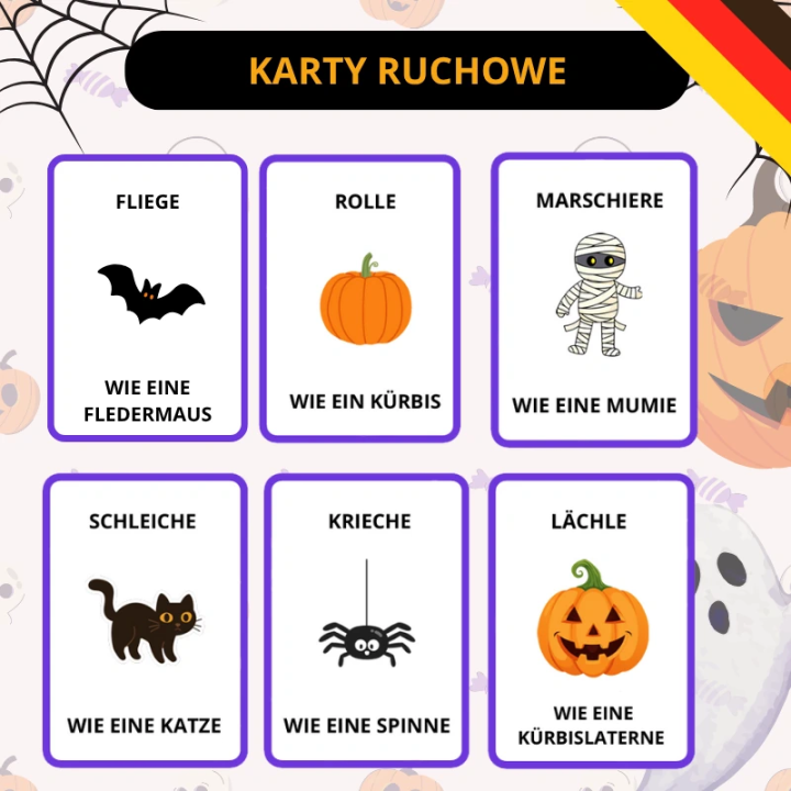 Halloweenpaket - język niemiecki - EduBazarek
