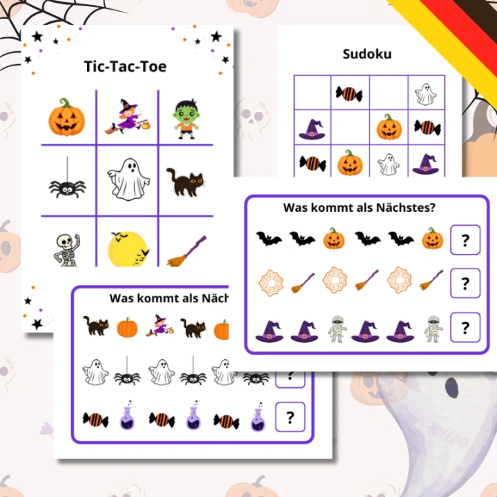 Halloweenpaket - język niemiecki - EduBazarek