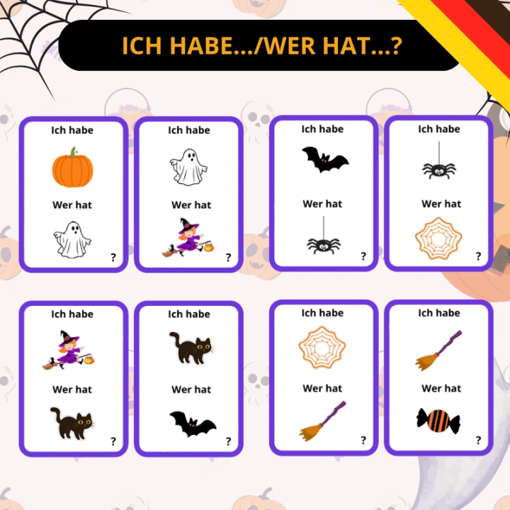 Halloweenpaket - język niemiecki - EduBazarek