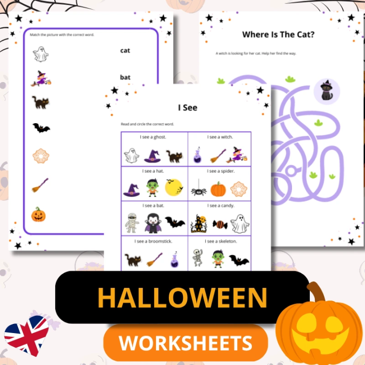 Halloween – Karty Pracy - język angielski - EduBazarek