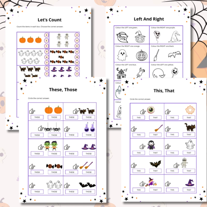 Halloween – Karty Pracy - język angielski - EduBazarek