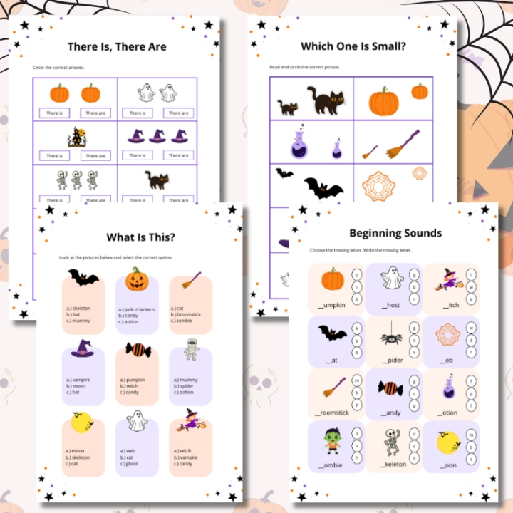 Halloween – Karty Pracy - język angielski - EduBazarek