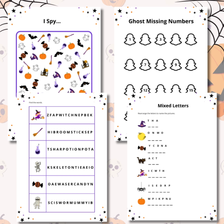 Halloween – Karty Pracy - język angielski - EduBazarek