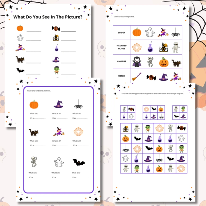 Halloween – Karty Pracy - język angielski - EduBazarek