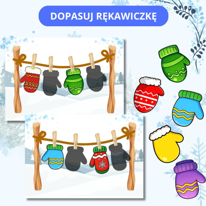 Ubrania zimowe - EduBazarek