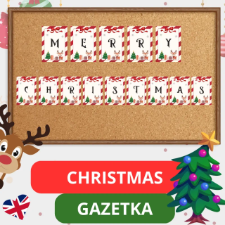 Christmas Gazetka Ścienna - EduBazarek
