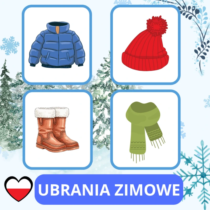 Ubrania zimowe - EduBazarek
