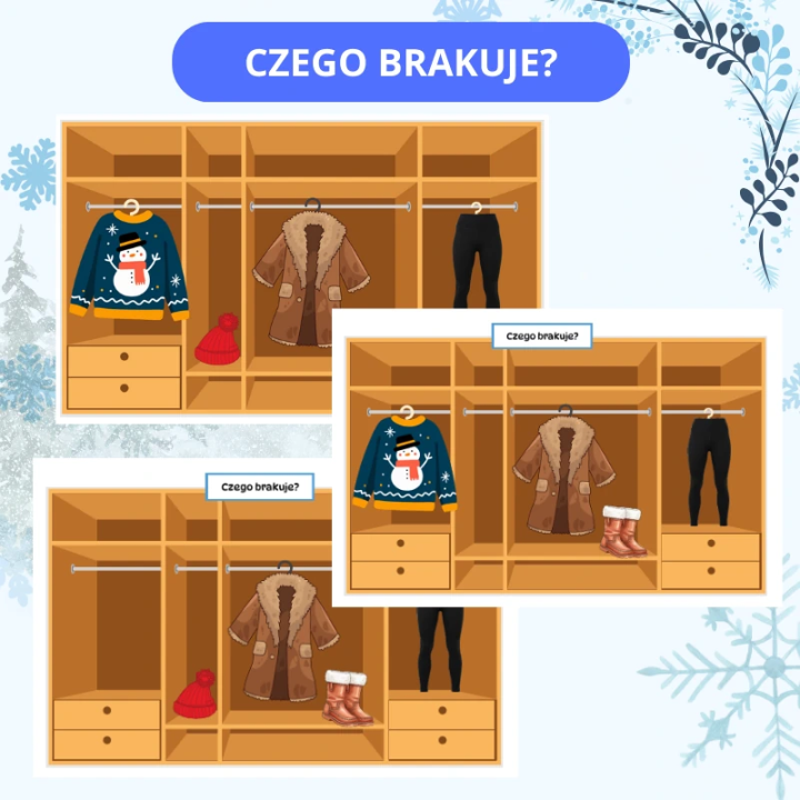 Ubrania zimowe - EduBazarek