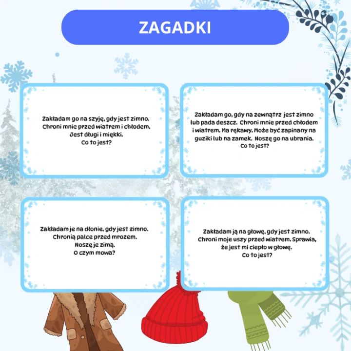 Ubrania zimowe - EduBazarek