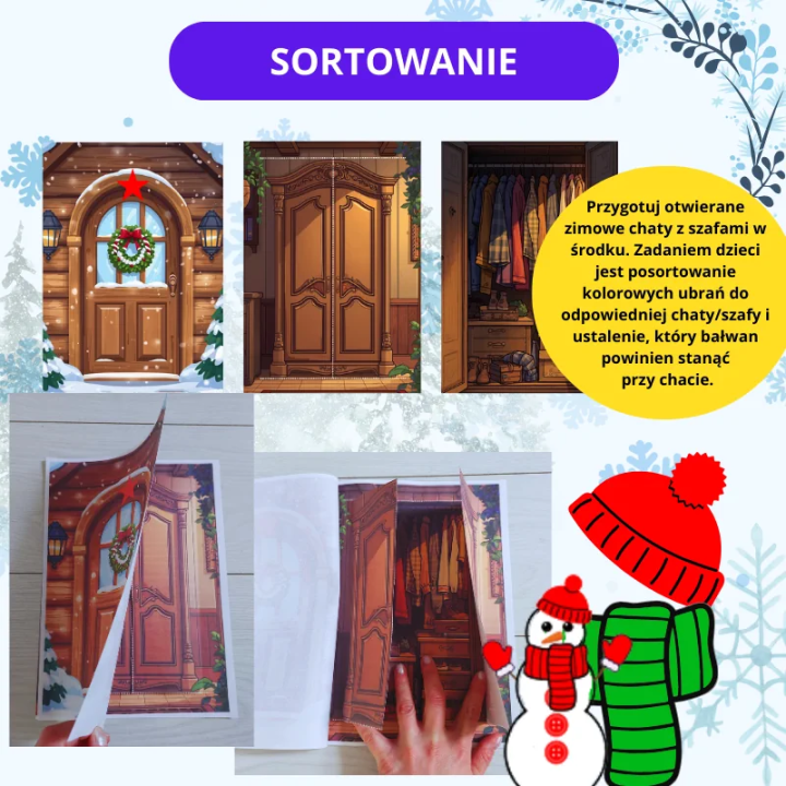 Zestaw Snowman Day - język angielski - Edu Bazarek