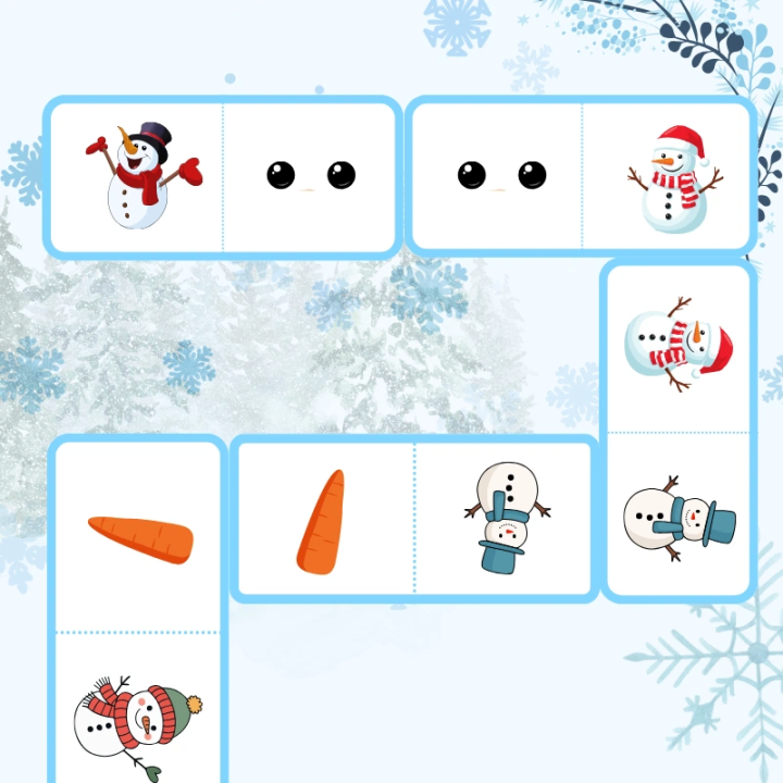 Zestaw Snowman Day - język angielski - Edu Bazarek