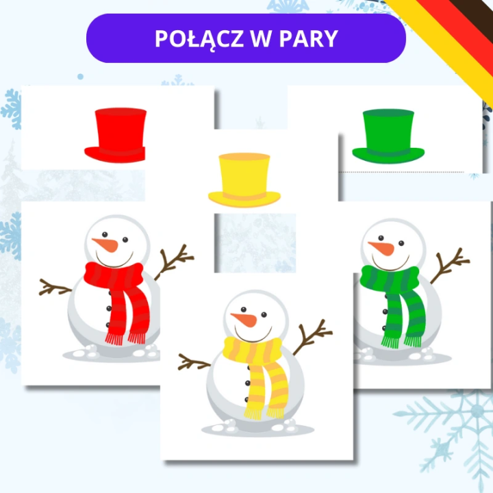 Weltag des Schneemanns - język niemiecki - EduBazarek