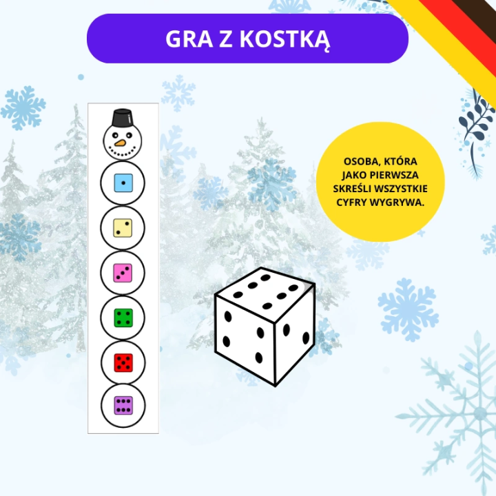 Weltag des Schneemanns - język niemiecki - EduBazarek