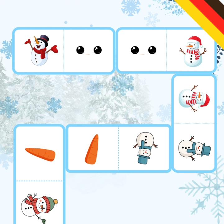 Weltag des Schneemanns - język niemiecki - EduBazarek