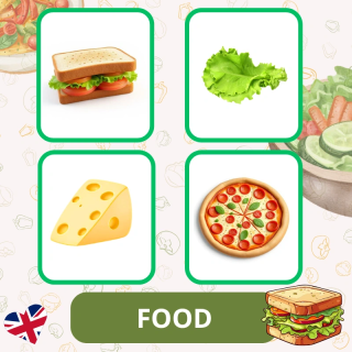 Zestaw Food - język angielski - EduBazarek