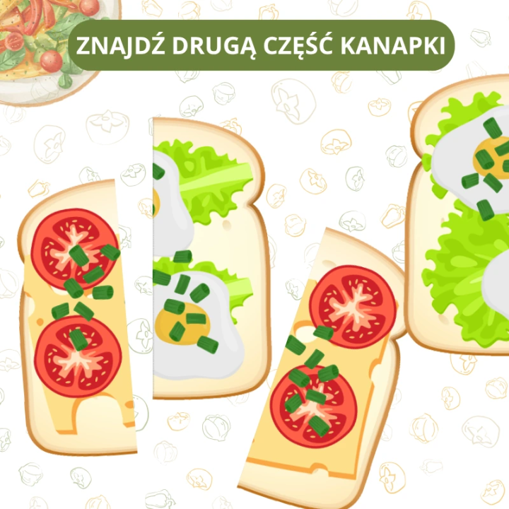 Zestaw Food - język angielski - EduBazarek