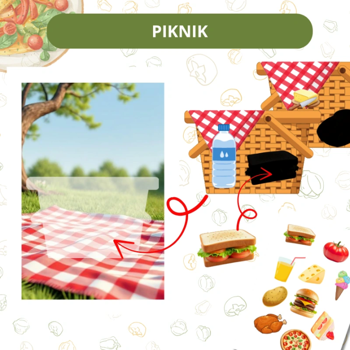 Zestaw Food - język angielski - EduBazarek