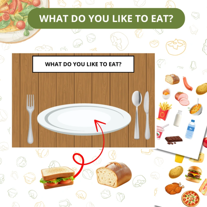 Zestaw Food - język angielski - EduBazarek