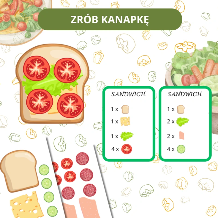 Zestaw Food - język angielski - EduBazarek