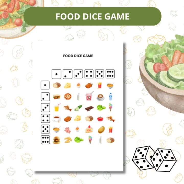 Zestaw Food - język angielski - EduBazarek