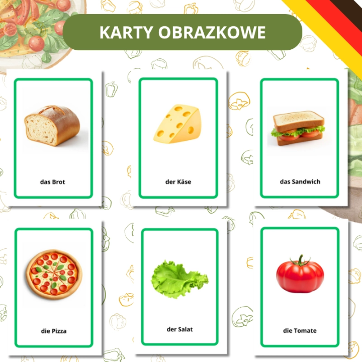 Zestaw Essen - język niemiecki - EduBazarek