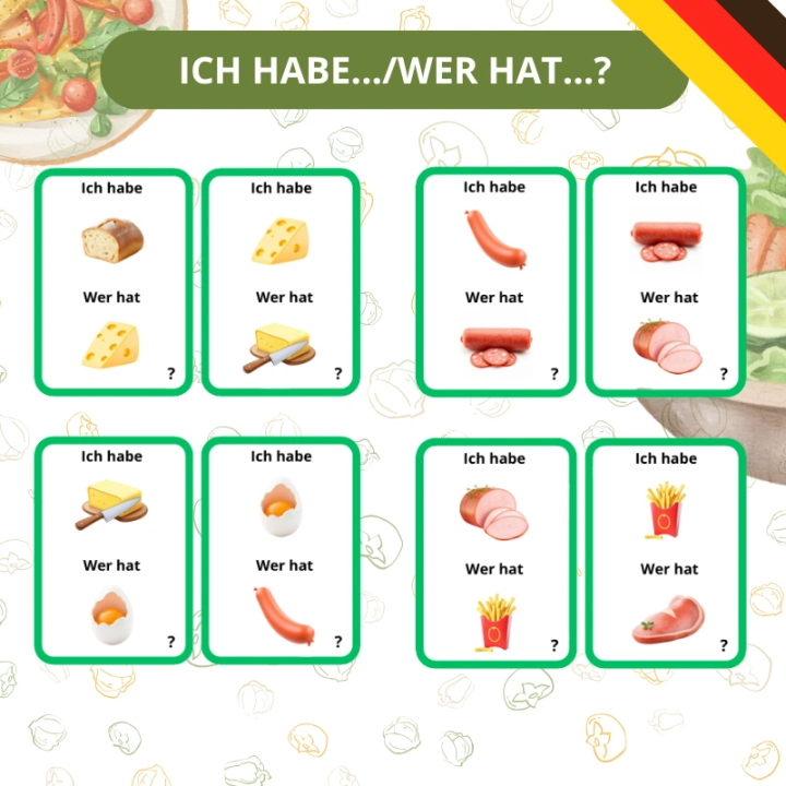 Zestaw Essen - język niemiecki - EduBazarek