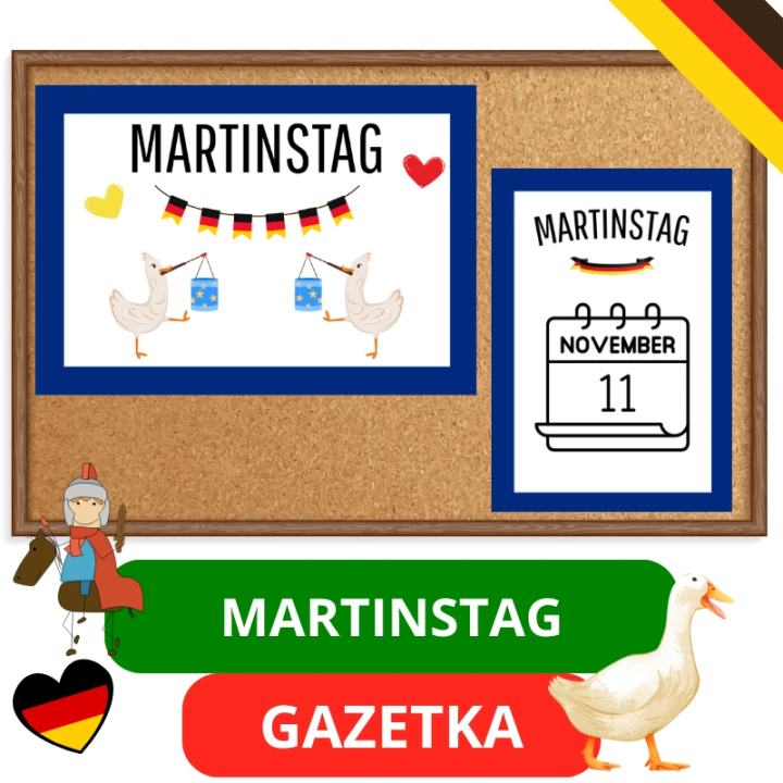 Gazetka ścienna Martinstag - język niemiecki - EduBazarek