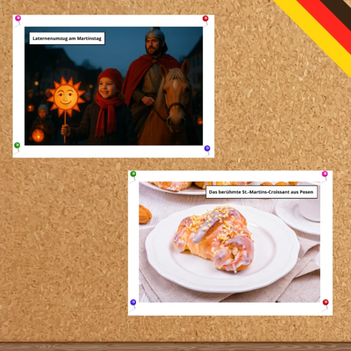 Gazetka ścienna Martinstag - język niemiecki - EduBazarek
