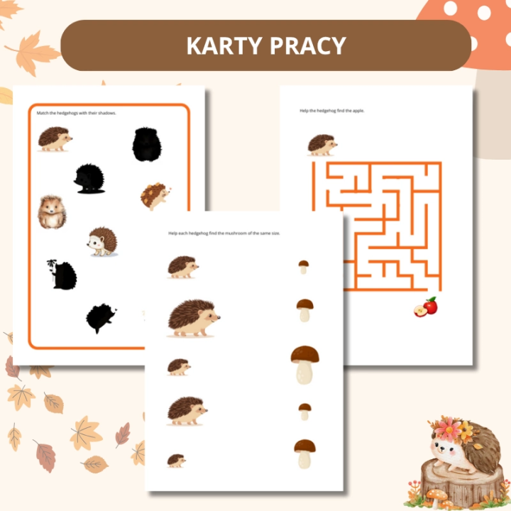 Zestaw Hedgehog Day - język angielski - EduBazarek