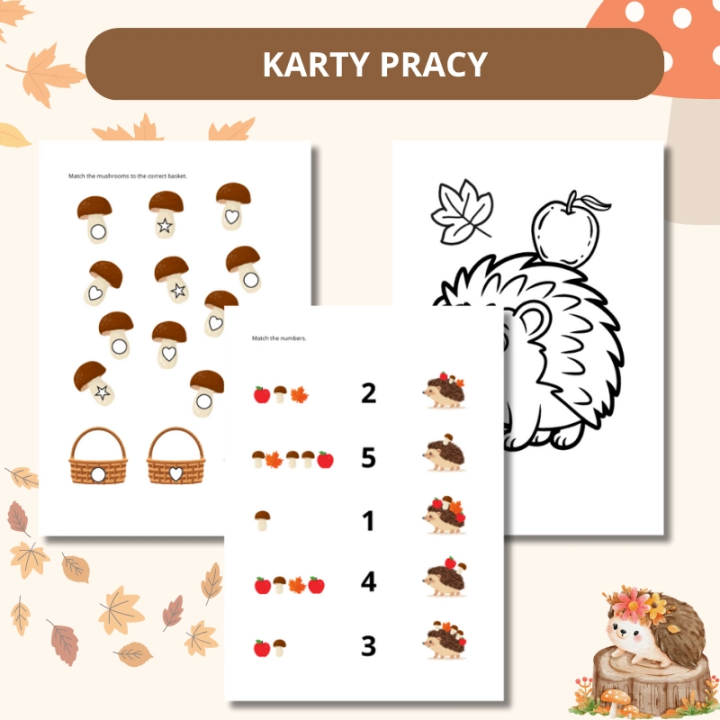 Zestaw Hedgehog Day - język angielski - EduBazarek