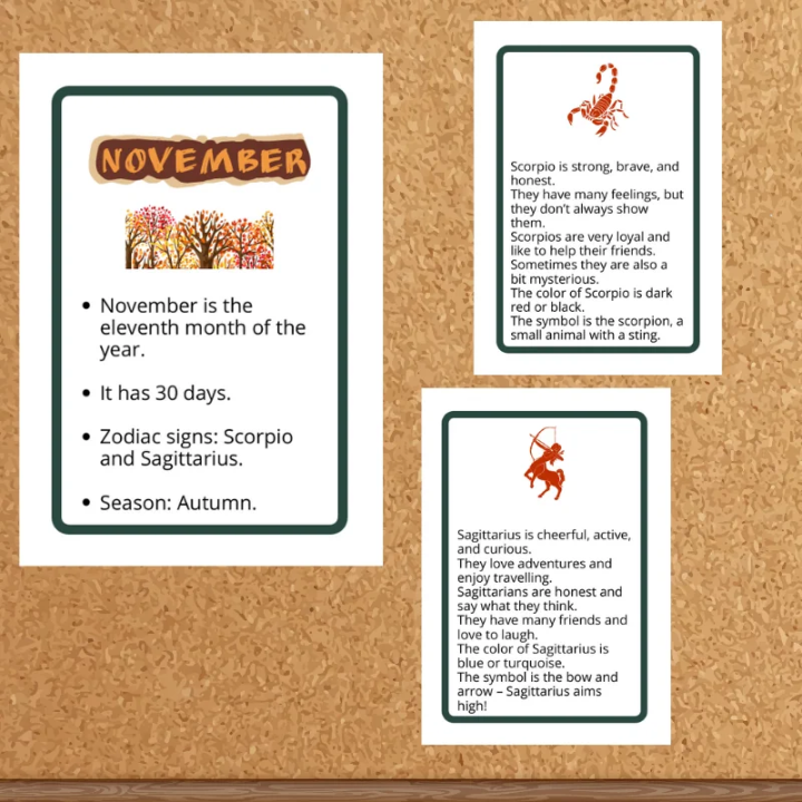 Gazetka Hello November - język angielski - EduBazarek