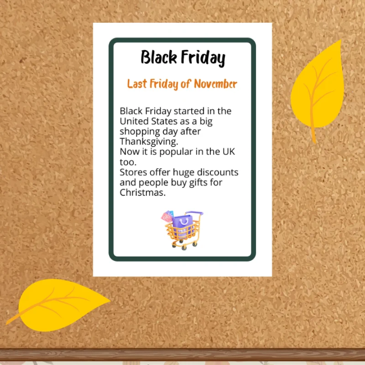 Gazetka Hello November - język angielski - EduBazarek