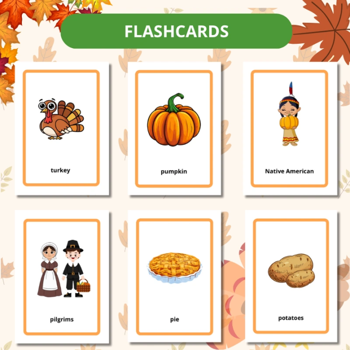 Zestaw Thanksgiving - język angielski - EduBazarek