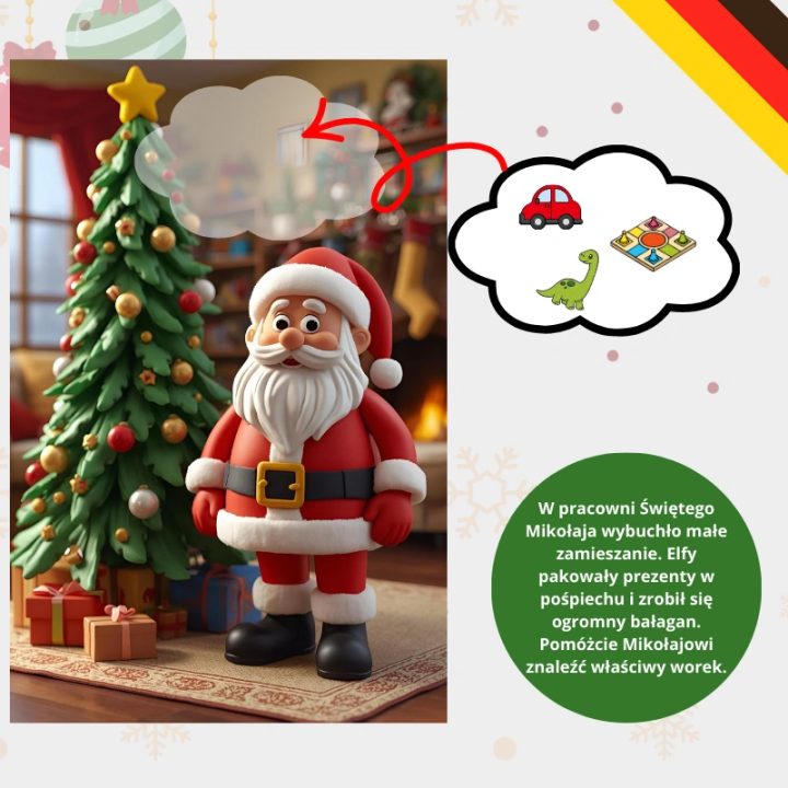 Zabawa Nikolaussack - język niemiecki - Edubazarek