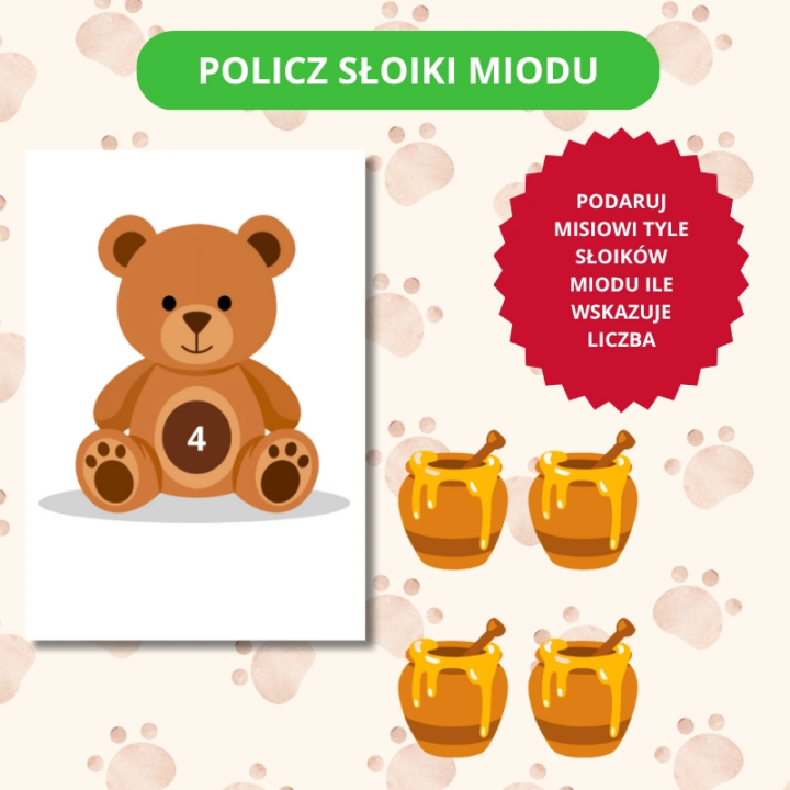 Zestaw Dzień Pluszowego Misia - język angielski - EduBazarek