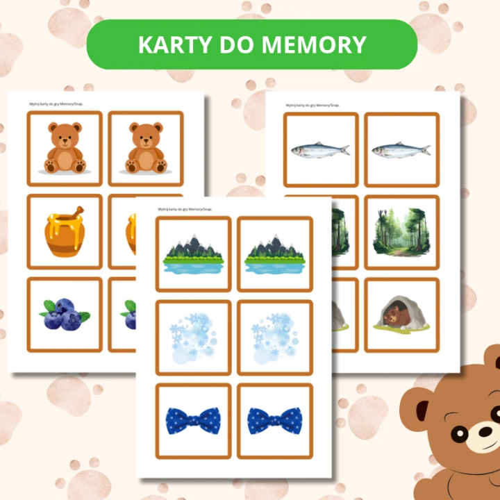 Zestaw Dzień Pluszowego Misia - język angielski - EduBazarek