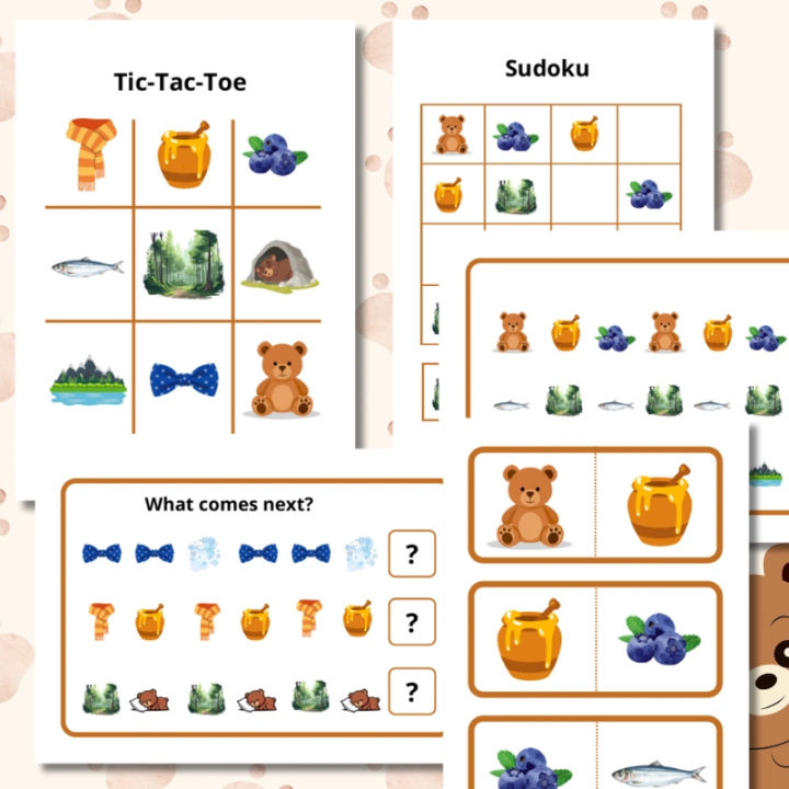 Zestaw Dzień Pluszowego Misia - język angielski - EduBazarek