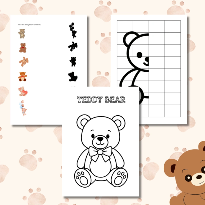 Zestaw Dzień Pluszowego Misia - język angielski - EduBazarek