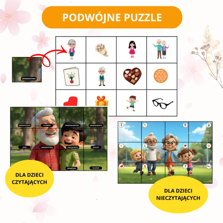 Zestaw Grandparents Day - język angielski - EduBazarek