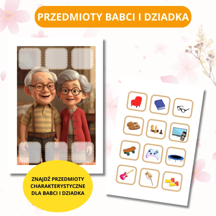 Zestaw Grandparents Day - język angielski - EduBazarek