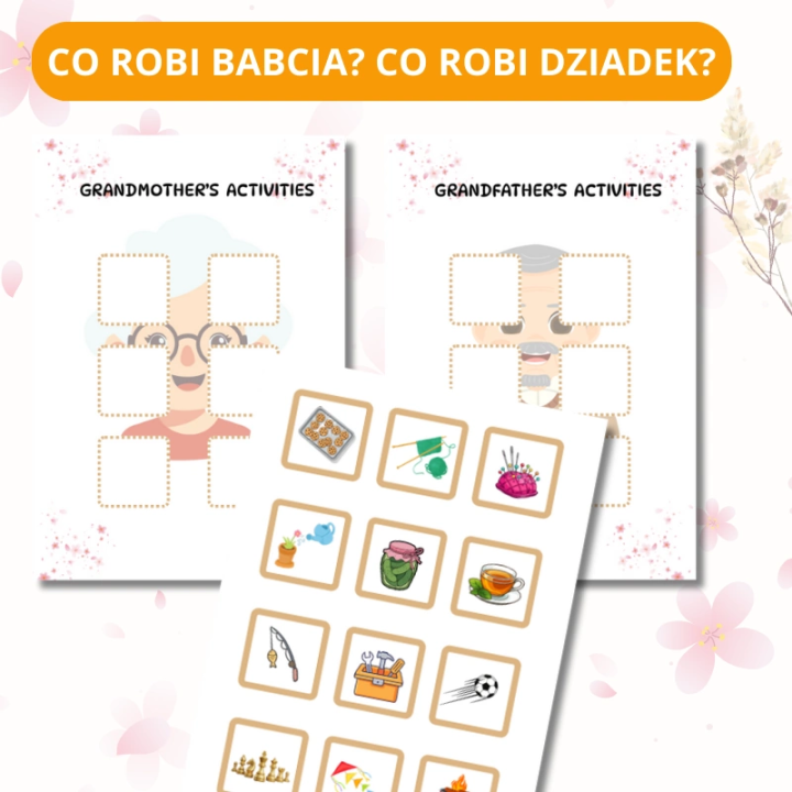 Zestaw Grandparents Day - język angielski - EduBazarek